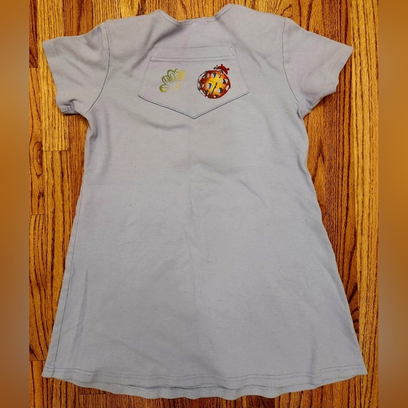 90's Shoulder Pad, Focus USA Lady Bug Summer Dress, Size: Small - Picture 3 of 4